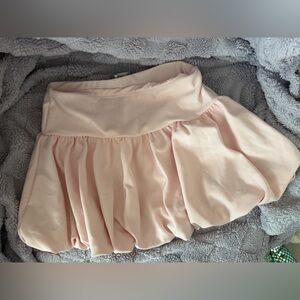 Blush Pink bubble skirt